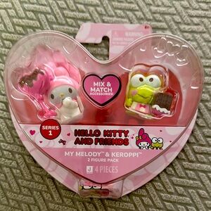 Hello Kitty and Friends Pink and Green Figure Pack